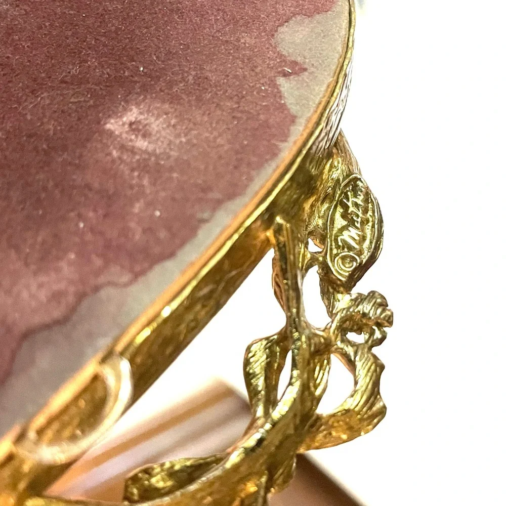 Vintage Masson Gilt Ormolu Vanity Mirror